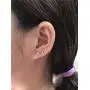 Sterling Silver Lightning Bolt Tiny Stud Earrings for Women Girls Men Hypoallergenic Pierced Ear Minimalist Polished Mini Flash Thunder Button Tragus Post Pin Body Jewelry