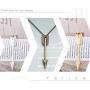 Yalice Boho Arrow Pendant Necklace Chain Long Drop Pendant Necklaces Jewelry for Women and Girls