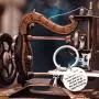 Seamstress Keychain Graduation Gifts Sewing Machine Keychain Dressmaker Tailor Gift Quilter Gift Home Economics Instructor Inspiration Gift Take Pride in How Far You Have Come