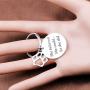 Eigso Vet Tech Gift She Believed She Could So She Did Veterinarian Keychain Veterinarian Graduation Gift Appreciation Gift(she Believe Vet KR)