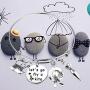 ENSIANTH Mary Poppins Inspired Jewelry Lets Go Fly a Kite Bracelet Musicals Lover Gift Practically Perfect in Every Way gift