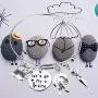 ENSIANTH Mary Poppins Inspired Jewelry Lets Go Fly a Kite Bracelet Musicals Lover Gift Practically Perfect in Every Way gift