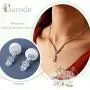 Barode Womens Bridal Wedding Necklace Earring Set Silver Shiny Rhinestone Necklaces Bride Crystal Jewelry Accessories for Women and Girls Barode Womens Bridal Wedding Necklace Earring Set Silver Shiny Rhinestone Necklaces Bride Crystal Jewelry Accessories for Women and Girls