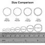 GAGABODY 20G 18G 16G 6 Pcs a Set Septum Jewelry Conch Piercing Jewelry 316L Surgical Steel Nose Hoop Lip Septum Rings Nose Piercing Helix Cartilage Earrings 3 Color Mix GAGABODY 20G 18G 16G 6 Pcs a Set Septum Jewelry Conch Piercing Jewelry 316L Surgical Steel Nose Hoop Lip Septum Rings Nose Piercing Helix Cartilage Earrings 3 Color Mix