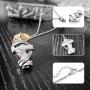 YSAHan Praying Hands Cross Urn Necklaces Ashes Cremation Memorial Stainless Steel Keepsake Pendant Jewelry Forever in My Heart for Women Men