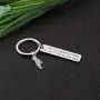 CYTING Runners Gift I Am in Competition with No One I Run My Own Race Runner Keychain Marathon Jewelry Inspirational Gift for Runner Cross Country Track