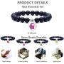 COLOYAN 4 Pcs Among Us Bead Bracelets for Men Women Crewmates Impostor Game Among Us Fans Gifts