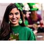 St Patricks Day Faux Leather Earrings for Women Shamrock Clover Leather Earrings Lightweight Saint Patricks Day Green Petal Leaf Teardrop Earrings Set