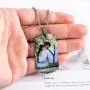 Fanery Sue Personalized Photo Necklace Custom Your Picture Engraved Message Heart Necklace Fanery Sue Personalized Photo Necklace Custom Your Picture Engraved Message Heart Necklace