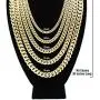 Cuban Link 14k Gold Plated Miami Cuban Chain 14MM, Real Solid Stainless Steel Fashion Gold Jewelry Cuban Link 14k Gold Plated Miami Cuban Chain 14MM, Real Solid Stainless Steel Fashion Gold Jewelry