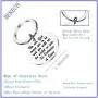 BEKECH Inspirational Gifts Be Who God Meant You to Be and You Will Set The World On Fire Keychain Faith Jewelry Best Friend Encouragement Gift
