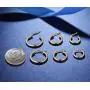 GULICX 3 Pairs Sterling Silver Small Hoop Stud Earrings Hypoallergenic Huggie Hinged Unisex Sleeper Hoops Earrings, Tiny Cartilage CZ Ball Earrings Piercing Jewellery for Women Girls