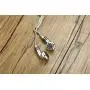 MEALGUET Mens Hip Hop Punk Stainless Steel Headset Design Iced Out Earphone Pendant Necklace Music Novelty Jewelry Gift for Men