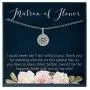 Muse Infinite Matron of Honor Proposal Gifts, Will You Be My Matron of Honor Gifts for Maid of Honor Necklace Muse Infinite Matron of Honor Proposal Gifts, Will You Be My Matron of Honor Gifts for Maid of Honor Necklace