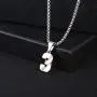 TLIWWF Inspiration Baseball Jersey Number Necklace Stainless Steel Charms Number Pendant for Boys Men TLIWWF Inspiration Baseball Jersey Number Necklace Stainless Steel Charms Number Pendant for Boys Men