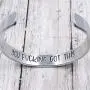 Inspirational Cuff Bracelet Bangle Keep Going Motivational Mantra Quote Stainless Steel Engraved Best Friend Sister Gift for Women Teen Girls with Hidden Message Inspirational Cuff Bracelet Bangle Keep Going Motivational Mantra Quote Stainless Steel Engraved Best Friend Sister Gift for Women Teen Girls with Hidden Message