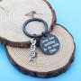 Zuo Bao Step Parent Jewelry for Step Children Love Has Nothing to Do with DNA Daughter/Mother in Law Keychain Birthday Keyring Gift for Stepmom,Stepdad,Stepson,Stepdaughter