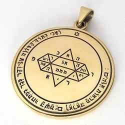 Bronze Fifth Pentacle of Jupiter Talisman for Visions