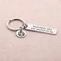 WSNANG Sobriety Gift Remember Who You Wanted to Be Keychain Addiction Recovery Gift New Beginnings Gift