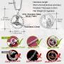 FaithHeart Norse Viking Runes Jewelry Thors Hammer/Nordic Compass/Odin/Raven Pendant Necklace for Men Women with Delicate Packaging