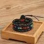 PLTGOOD LuLu 3 Wraps Leather Bead Bracelets for Women Men Girls - Handmade 7 Chakra Adjustable Yoga Healing Bohemian Bracelet PLTGOOD LuLu 3 Wraps Leather Bead Bracelets for Women Men Girls - Handmade 7 Chakra Adjustable Yoga Healing Bohemian Bracelet