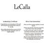 LeCalla Sterling Silver Jewelry Omega Back Earrings for Women Teen