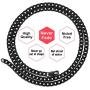 ChainsHouse Men Women Chain Cuban Necklace,3mm/6mm/9mm/12mm Wide Stainless Steel/Black Metal/18K Gold Plated Curb Link Necklace, 14''-30'' Length-with Gift Box