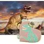 SEIRAA Tea Rex Enamel Pin T-Rex Gifts Animals Jewelry Gift T-rex Tyrannosaurus Cup Enamel Lapel Pin SEIRAA Tea Rex Enamel Pin T-Rex Gifts Animals Jewelry Gift T-rex Tyrannosaurus Cup Enamel Lapel Pin