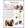 TamLyn Concepts Prayer Beads with Black Onyx and Lava Rock for Aromatherapy - Japa Mala Beads Necklace for Grounding - Beaded Bracelet - Includes Bonus Remote Reiki Session