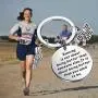 WSNANG Runner Gift Running is About Being Better Than You Used to Be Keychain Marathon Runner Jewelry Track Gift Inspiration Gift for Runner WSNANG Runner Gift Running is About Being Better Than You Used to Be Keychain Marathon Runner Jewelry Track Gift Inspiration Gift for Runner