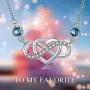AOBOCO Infinity Heart Necklace for Women 925 Sterling Silver Endless Love Pendant Necklace with Austrian Crystals