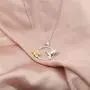 AKTAP Hummingbird Necklace with Flowers Hummingbird Gift Animal Gift for Women Girls