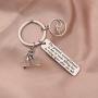 FUSTMW Surfer Gifts Surfing Keychain Inspirational Surfing Lover Gift Ocean Waves Charm Sport Pendant Surfer Girl Gift for Best Friends