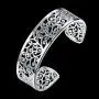 925 Sterling Silver Bangle Bracelet, HTOMT Fashion Simple Open Bangles Cuff Jewelry for Women 925 Sterling Silver Bangle Bracelet, HTOMT Fashion Simple Open Bangles Cuff Jewelry for Women