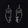 Gmillions Face Hand Earrings for Women Hollow Statement Geometric Fun Abstract Art Earrings set 4 pcs Gmillions Face Hand Earrings for Women Hollow Statement Geometric Fun Abstract Art Earrings set 4 pcs