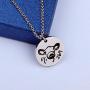 269 Cow Vegan Necklace Animal Activism Jewelry Vegetarian Gift