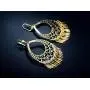 Barzel 18K Gold Plated Filigree Cut-out Dangling Earrings Barzel 18K Gold Plated Filigree Cut-out Dangling Earrings