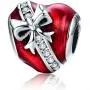 BAMOER 925 Sterling Silver Heart Charm Beads Heartbeat Love Heart Shape Charm Fit Bracelet Necklace for Her