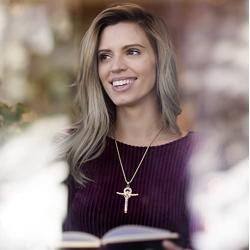 LIFETIME JEWELRY Large CZ Halo Jesus Pendant Cross Necklace 24k Gold Plated
