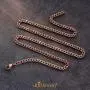 555Jewelry Curve Curb Solid Link Durable Stainless Steel Metal Chain Necklace 555Jewelry Curve Curb Solid Link Durable Stainless Steel Metal Chain Necklace