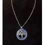 DMOMSA Exquisite Gemstone Blue Tree of Life Pendant Lucky Necklace Charm Jewelry Suitable for Womens Birthday Gifts, Valentines Day, Mothers Day DMOMSA Exquisite Gemstone Blue Tree of Life Pendant Lucky Necklace Charm Jewelry Suitable for Womens Birthday Gifts, Valentines Day, Mothers Day
