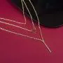 CLOSEUS 10 PCS Layered Choker Necklaces Fashion Sexy Casual Cute Bar Boho Pendant Chain for Women Girls Teens Jewelry Gifts Set Come Gift Box