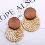 TenFit 3 Pairs Rattan Earrings For Women Girl Vacation Handmade Straw Wicker Braid Drop Dangle Earrings Lightweight Circle Statement Earrings TenFit 3 Pairs Rattan Earrings For Women Girl Vacation Handmade Straw Wicker Braid Drop Dangle Earrings Lightweight Circle Statement Earrings