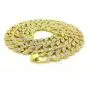 Shiny Jewelers USA Mens Iced Out Hip Hop Gold Tone CZ Miami Cuban Link Chain 8'', 9'', 20'', 24'', 30'', 36'' Necklace Bracelet Shiny Jewelers USA Mens Iced Out Hip Hop Gold Tone CZ Miami Cuban Link Chain 8'', 9'', 20'', 24'', 30'', 36'' Necklace Bracelet