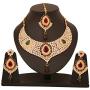 Touchstone Indian Bollywood Handcrafted Traditional Royal Mughal Kundan Polki Meenakari Enamel Colorful Wedding Designer Jewelry Long Necklace Set in Gold and Silver Tone for Women.
