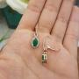 Dazzlingrock Collection 10K Ladies Infinity Dangling Earrings, Rose Gold