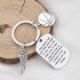WSNANG Basketball Star Memorial Gift Inspirational Quotes Jewelry If You Continue You Will Change Keychain Gift for Basketball Lovers