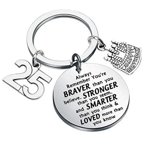 FUSTMW Birthday Keychain Gifts Happy 14th 15th 16th 17th 18th 19th 20th 21st 22nd 23rd 24th 25th 26th 27th Birthday Jewelry Gifts FUSTMW Birthday Keychain Gifts Happy 14th 15th 16th 17th 18th 19th 20th 21st 22nd 23rd 24th 25th 26th 27th Birthday Jewelry Gifts