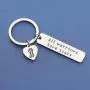 FUTOP All Warriors Have Scars Keychain Cancer Awareness Jewelry Warrior Gift for Breast Cancer,Multiple Sclerosis