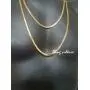 FREE REPLACEMENT 3mm 4mm 6mm 8mm 10mm 12mm Gold herringbone Chain NECKLACE FREE REPLACEMENT 3mm 4mm 6mm 8mm 10mm 12mm Gold herringbone Chain NECKLACE